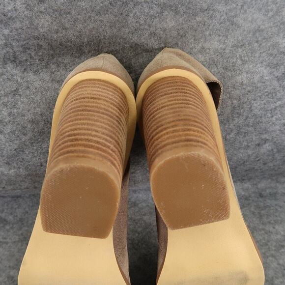 Steve Madden Shoes Womens 9.5 Sandal Block Heel Leather Lace Up Fashion Open Toe - Picture 12 of 14